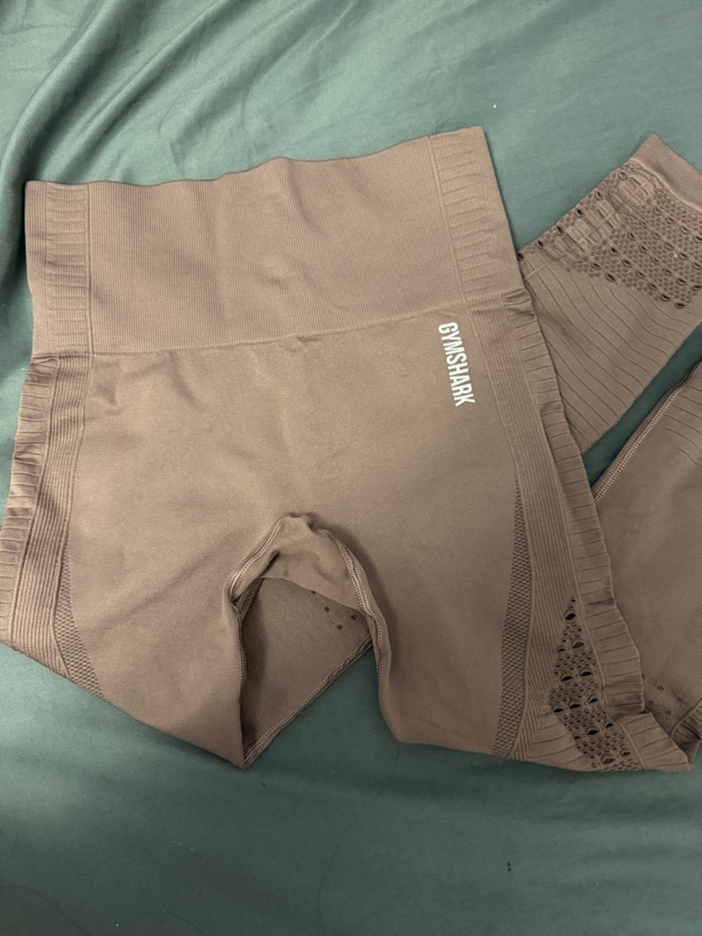 Taupe gymshark leggings